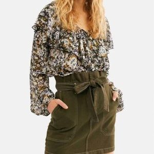 Free People Paperbag Skirt